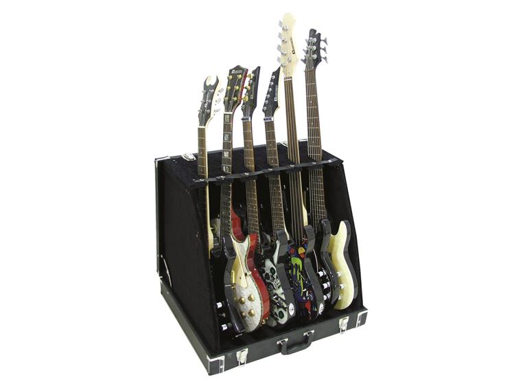 Dimavery gitar-stativcase for inntil 6 gitarer